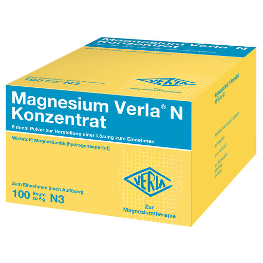 MAGNESIUM VERLA N Konzentrat Plv.z.H.e.L.z.Einn.