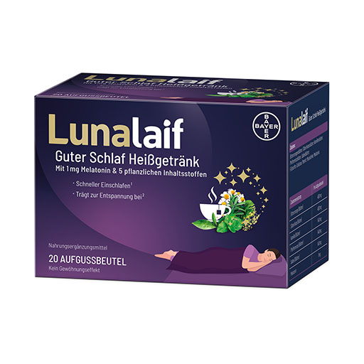 LUNALAIF Guter Schlaf Hei&szlig;getr&auml;nk Beutel