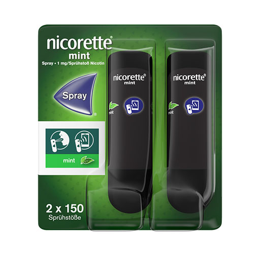 nicorette&reg; Mint Spray 1 mg/Spr&uuml;hsto&szlig; NFC