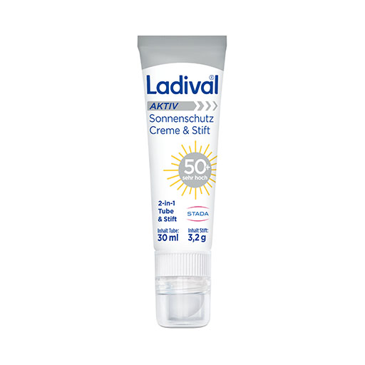 LADIVAL Aktiv Sonnenschutz Creme & Stift LSF 50+
